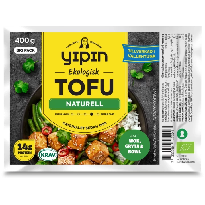 Yipin Tofu Naturell 400g