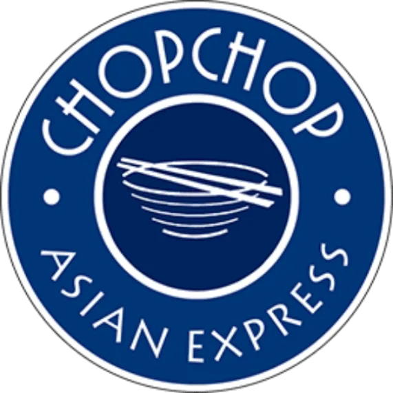 Bilden visar loggan för ChopChop, en restaurangkedja