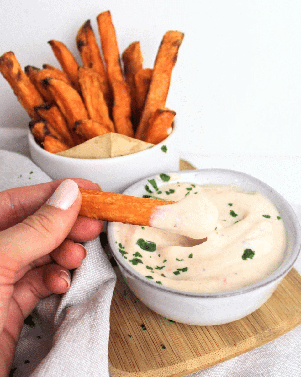 Krämig vegansk dipp
