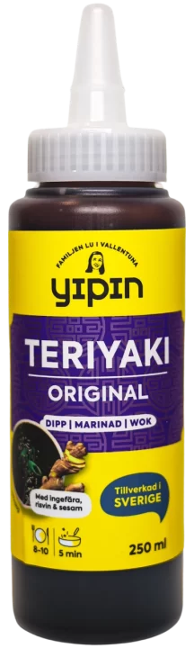 Flaska med teriyakisås original från Yipin