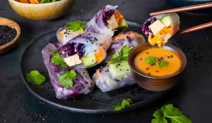 streetfood recept vietnamesiska vårrullar med tofu