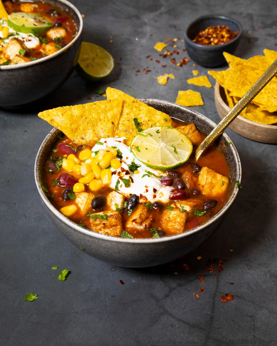 Chili sin carne med tempeh