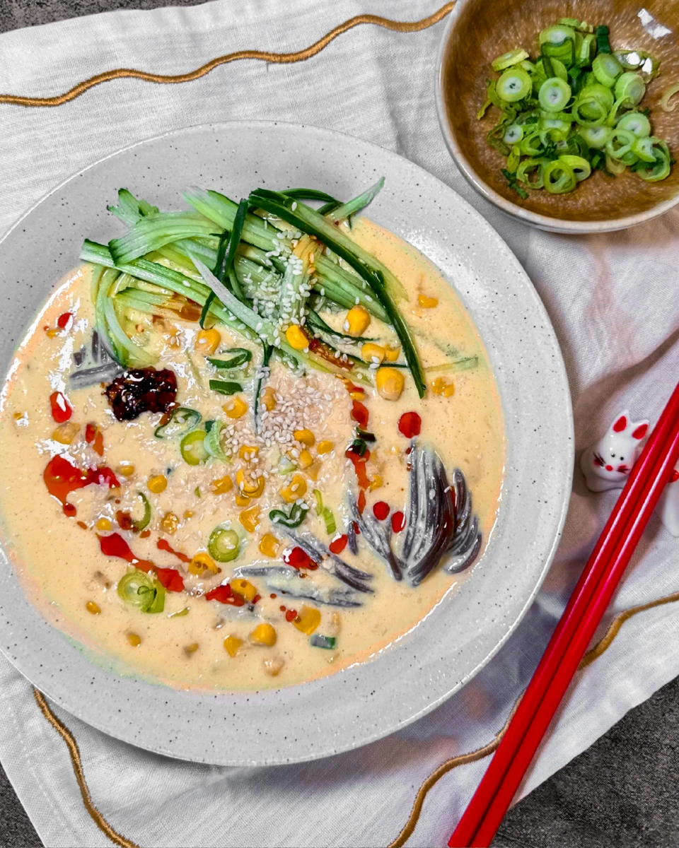 Majssoppa med miso