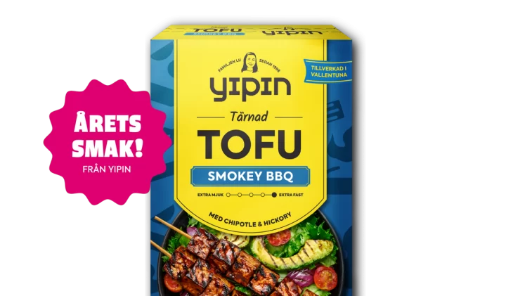 Höstens nyhet: Yipin Tofu Smokey BBQ