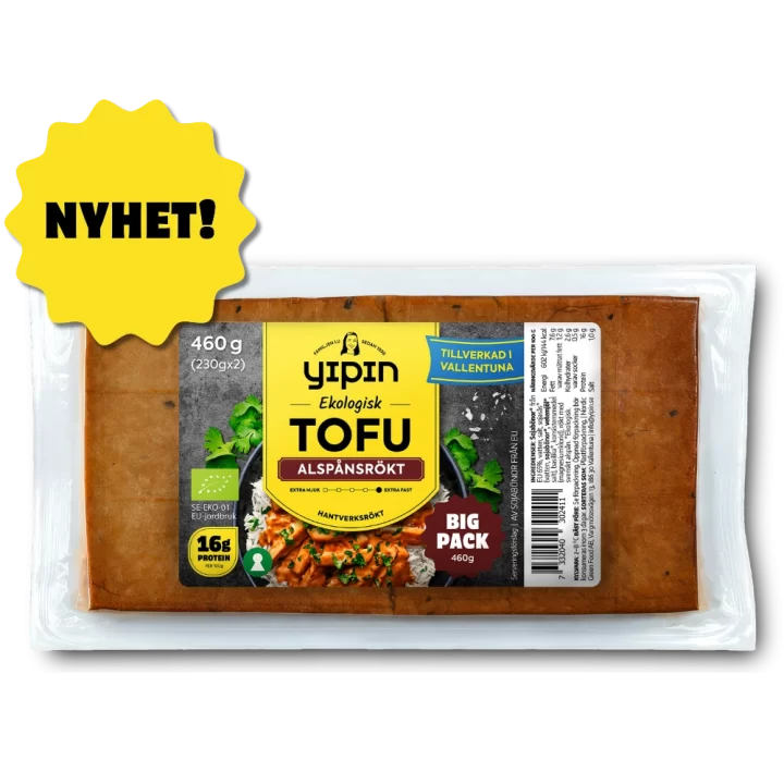 Nyhet! Yipin Tofu Alspånsrökt Big Pack