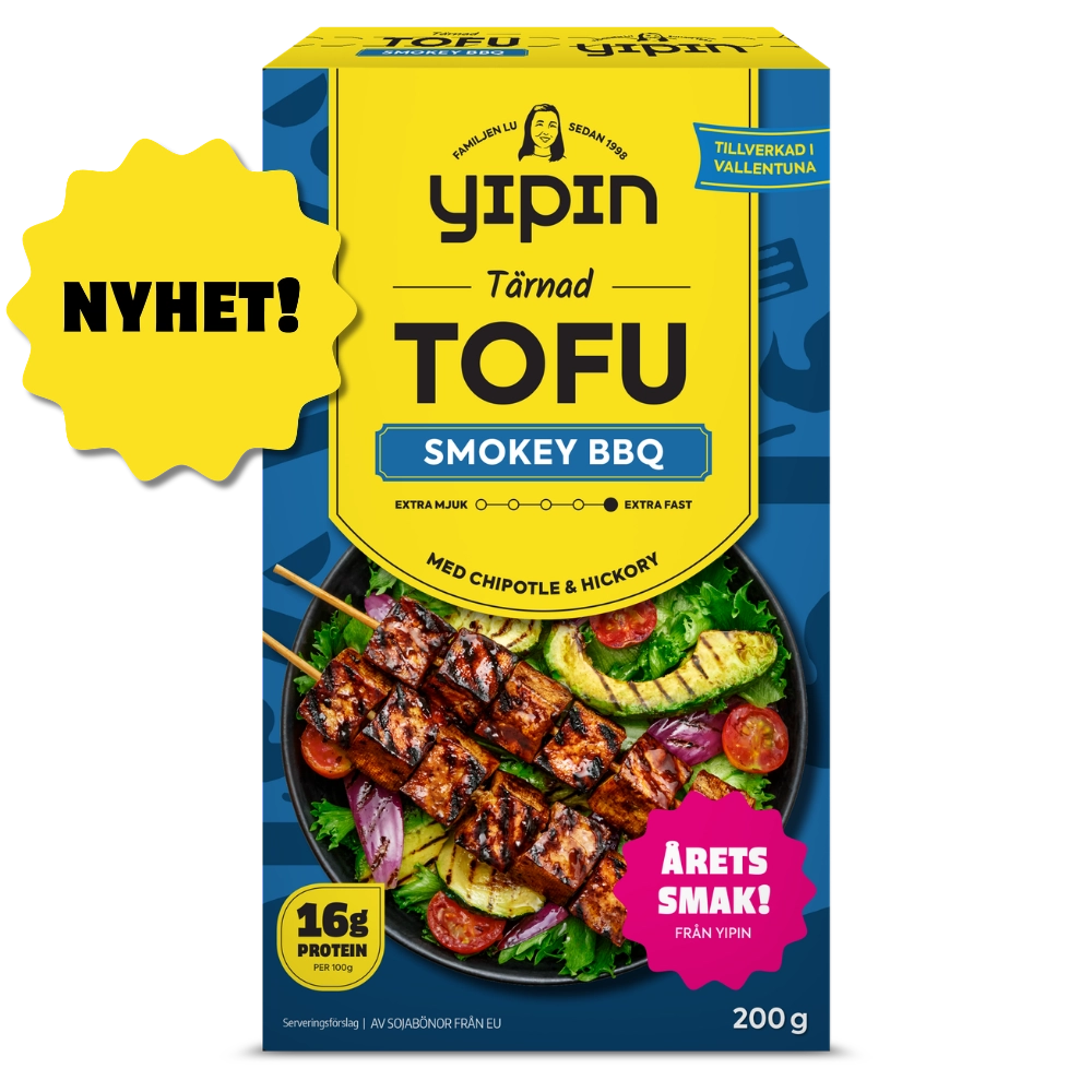 Nyhet! Yipin Tofu Smokey BBQ