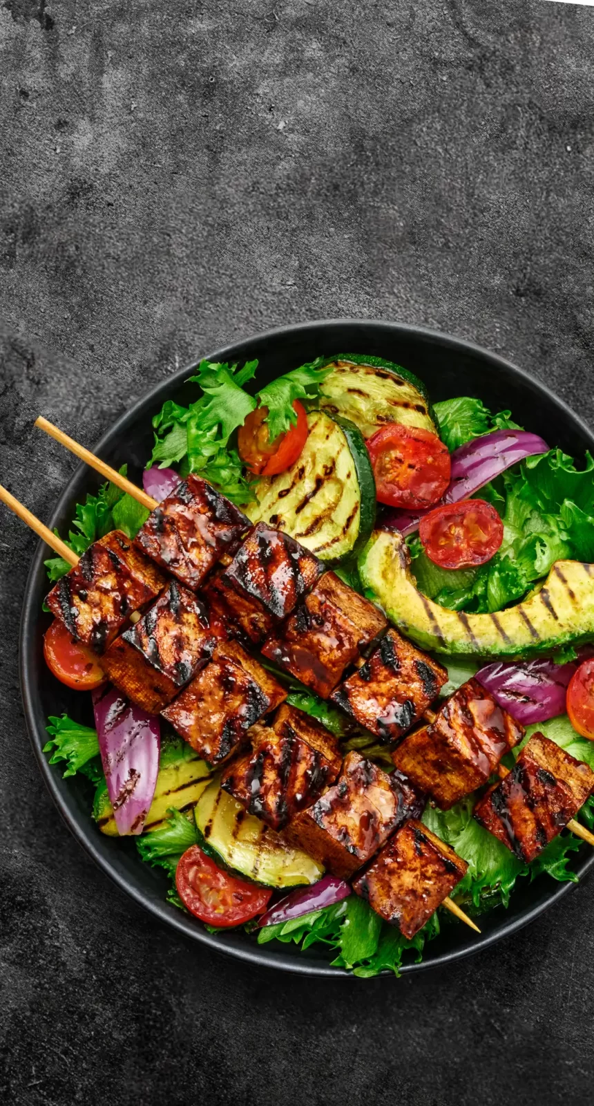 Spett med Smokey BBQ tofu